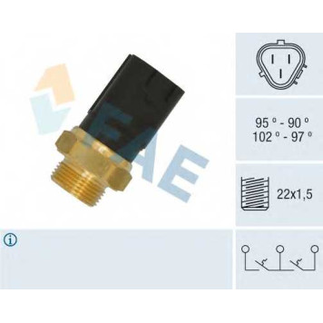 Термовыключатель вентилятора радиатора FAE 38185