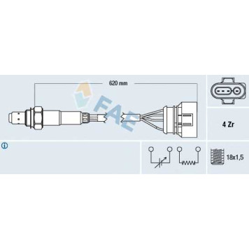 Лямбда-зонд FAE 77131