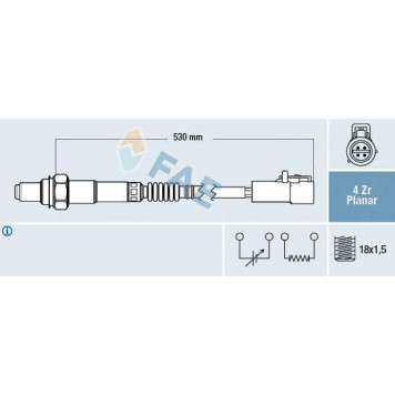 Лямбда-зонд FAE 77256