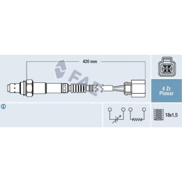 Лямбда-зонд FAE 77288