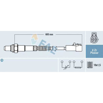 Лямбда-зонд FAE 77419