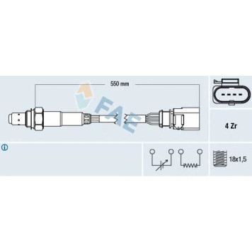 Лямбда-зонд FAE 77439