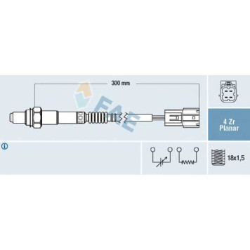 Лямбда-зонд FAE 77452