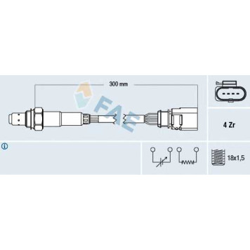 Лямбда-зонд FAE 77463