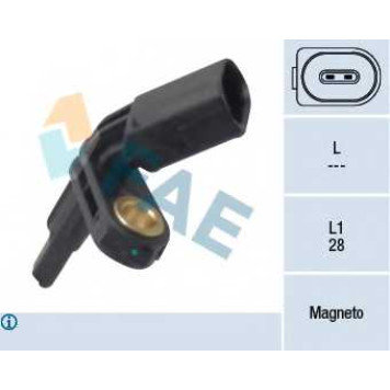 Датчик частоты вращения колеса FAE 78012