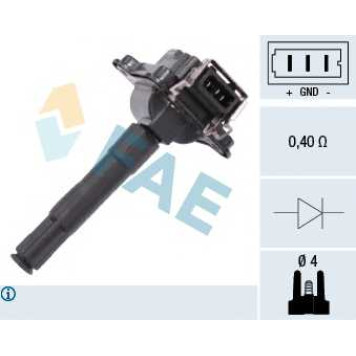 Катушка зажигания FAE 80252