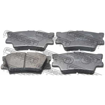 Колодки тормозные дисковые задний для LEXUS ES, HS / TOYOTA AURION, AVALON, CAMRY, HARRIER, MARK X ZiO, MATRIX, RAV 4, SAI, VANGUARD <b>FEBEST 0101-ACV40R</b>