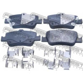 Колодки тормозные дисковые задний для TOYOTA AURIS, COROLLA RUMION, COROLLA, MATRIX <b>FEBEST 0101-ADE150R</b>