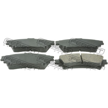 Колодки тормозные задние подходит для TOYOTA HIGHLANDER (NAP) ASU50,GSU5#,GVU58 2013.12- [US] <b>FEBEST 0101-GGL15R</b>