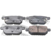 Колодки тормозные дисковые задний для TOYOTA AURIS, COROLLA RUMION, COROLLA, MATRIX, PRIUS, RACTIS, URBAN CRUISER, VERSO S, VIOS/YARIS, YARIS <b>FEBEST 0101-ZZE150R</b>