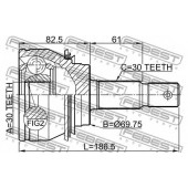 Шарнир приводного вала FEBEST 0110-GRJ150