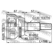 Шарнир приводного вала FEBEST 0110-GSV40A48