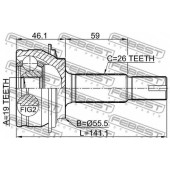 Шарнир приводного вала FEBEST 0110-KSP90Z19