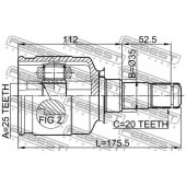 Шарнир приводного вала FEBEST 0111-ST215LH