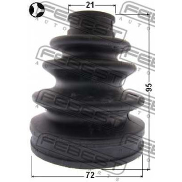 Пыльник приводного вала FEBEST 0115-1NZFE