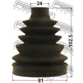 Пыльник приводного вала FEBEST 0117P-ACU35R