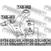Несущий / направляющий шарнир FEBEST 0120-GSU40RH