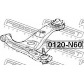 Несущий / направляющий шарнир FEBEST 0120-N60