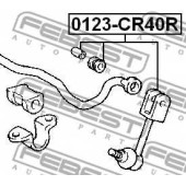 Тяга / стойка стабилизатора FEBEST 0123-CR40R