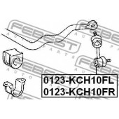 Тяга / стойка стабилизатора FEBEST 0123-KCH10FR