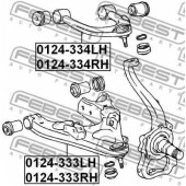 Рычаг независимой подвески колеса FEBEST 0124-333RH