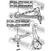 Рычаг независимой подвески колеса FEBEST 0124-JZS160RH