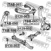 Болт регулировки развала колёс FEBEST 0129-002