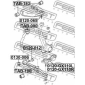 Болт регулировки развала колёс FEBEST 0129-012