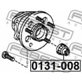 Чаша холостого хода, балка моста FEBEST 0131-008