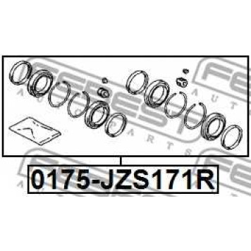Ремкомплект тормозного суппорта FEBEST 0175-JZS171R-1
