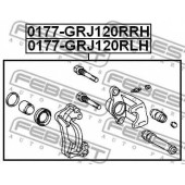 Тормозной суппорт FEBEST 0177-GRJ120RLH