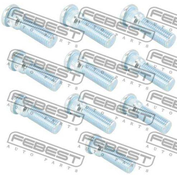 Шпилька колесная (10 шт. в упаковке) <b>FEBEST 0184-001-PCS10</b>