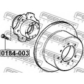 Шпилька колесная FEBEST 0184-003