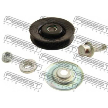 Ролик натяжной ремня кондиционера FEBEST 0187-KR42