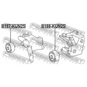 Натяжной ролик поликлинового ременя FEBEST 0187-KUN25