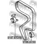 Натяжной ролик ременя ГРМ FEBEST 0187-ST215