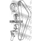 Паразитный / ведущий ролик зубчатого ремня FEBEST 0188-JZX110