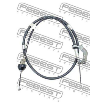 Трос ручного тормоза левый <b>FEBEST 0199-BCACU30LH</b>
