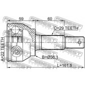 Шарнир приводного вала FEBEST 0210-F15
