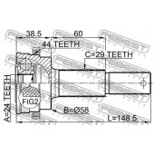 Шарнир приводного вала FEBEST 0210-T30RA44