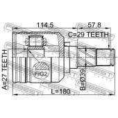 Шарнир приводного вала FEBEST 0211-J31LH