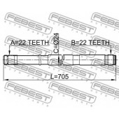 Приводной вал FEBEST 0212-N16RH