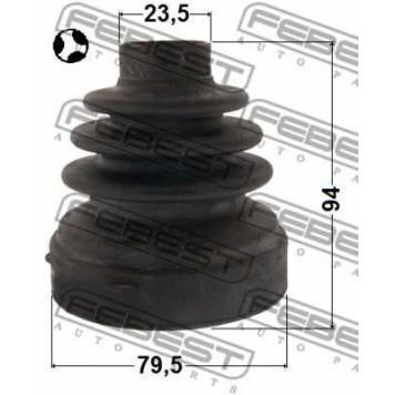 Пыльник приводного вала FEBEST 0215-J32T