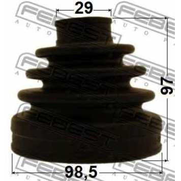 Пыльник приводного вала FEBEST 0215-Y62-1