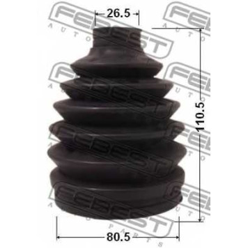 Пыльник приводного вала FEBEST 0217P-J1016