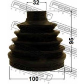 Пыльник приводного вала FEBEST 0217P-TA60R
