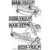 Опора шаровая переднего нижнего рычага FEBEST 0220-Y62LF