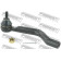 Наконечник рулевой левый NISSAN QASHQAI UK MAKE J11E 2013- <b>FEBEST 0221-J11ELH</b>