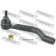 Наконечник рулевой левый NISSAN QASHQAI UK MAKE J11E 2013- <b>FEBEST 0221-J11ELH</b>