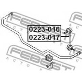 Тяга / стойка стабилизатора FEBEST 0223-017